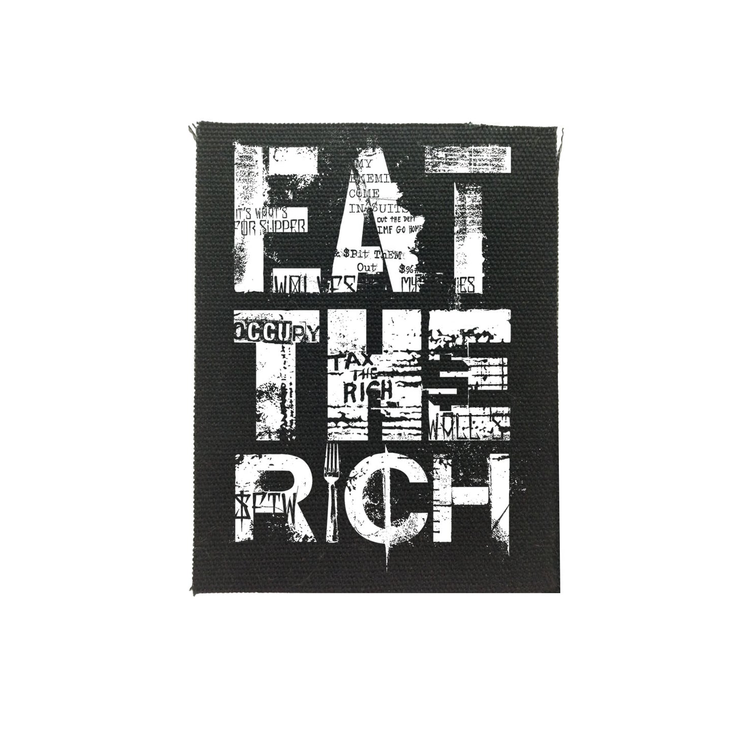 Eat The Rich Back Patch