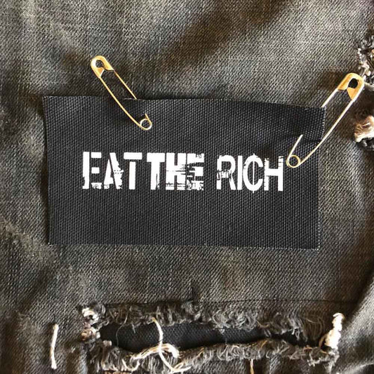 Eat The Rich Punk Patch