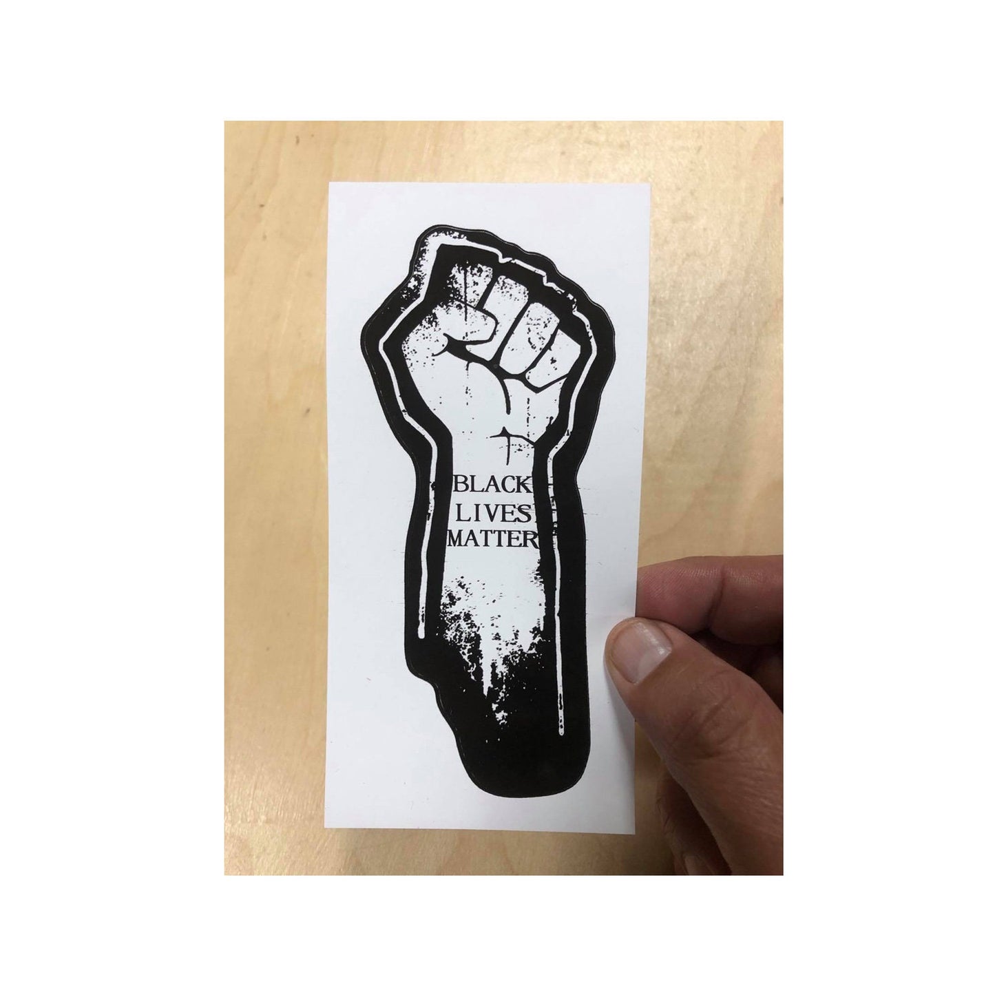 Black Lives Matter Sticker, George Floyd Sticker, BLM Sticker, Punk Sticker, Protest Sticker, Resist Sticker, Daunte Wright Sticker