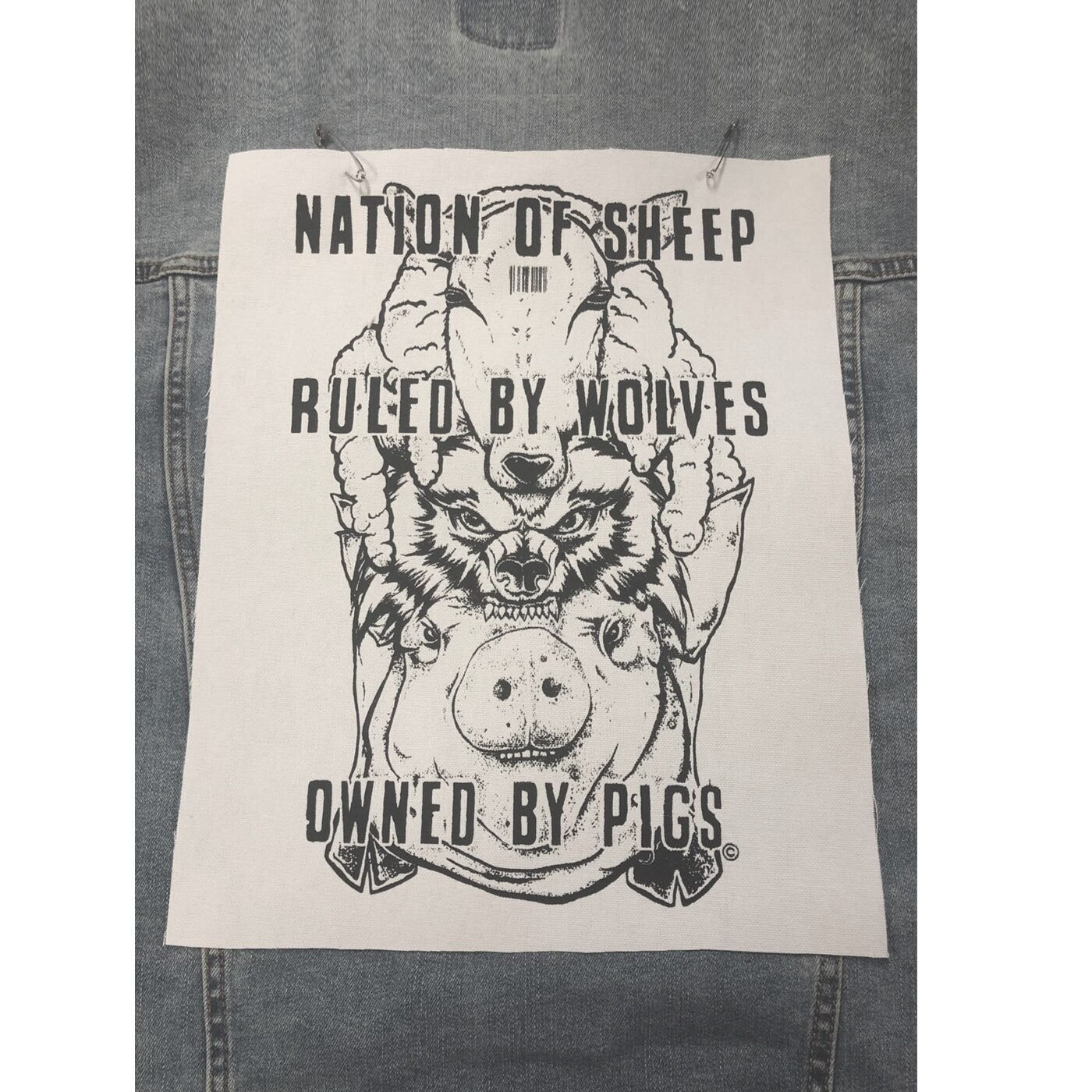 Nation Of Sheep Patch
