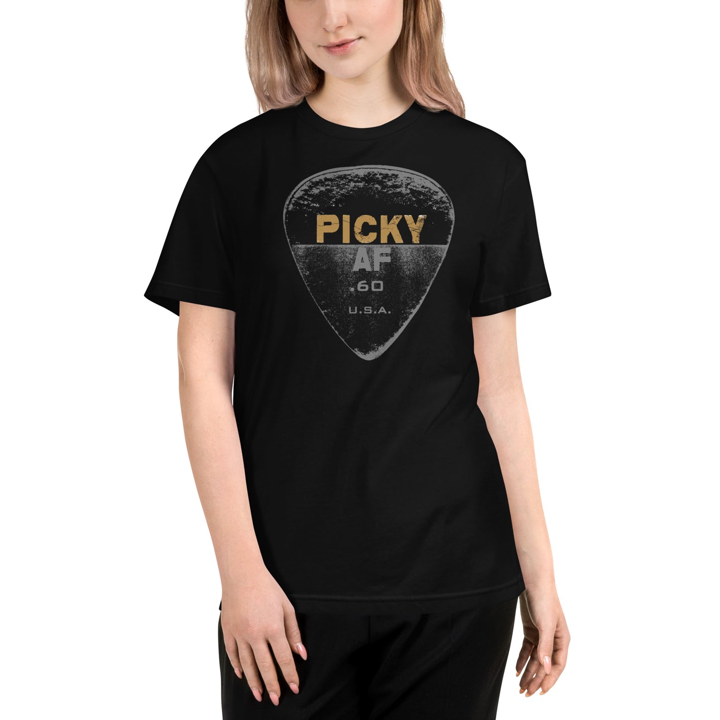 Guitar Pick Shirt, Sustainable T-Shirt