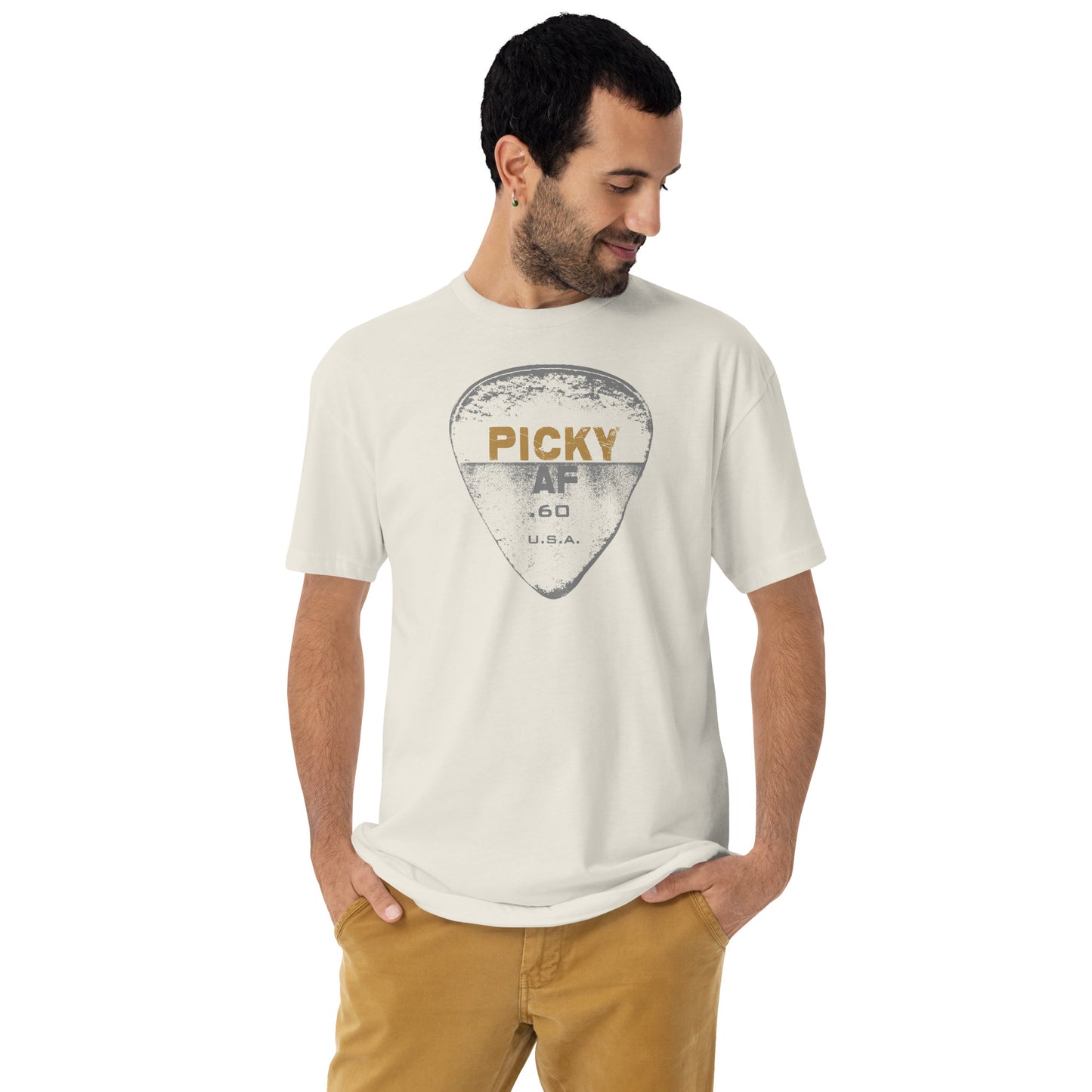 Guitar Pick Shirt, Sustainable T-Shirt